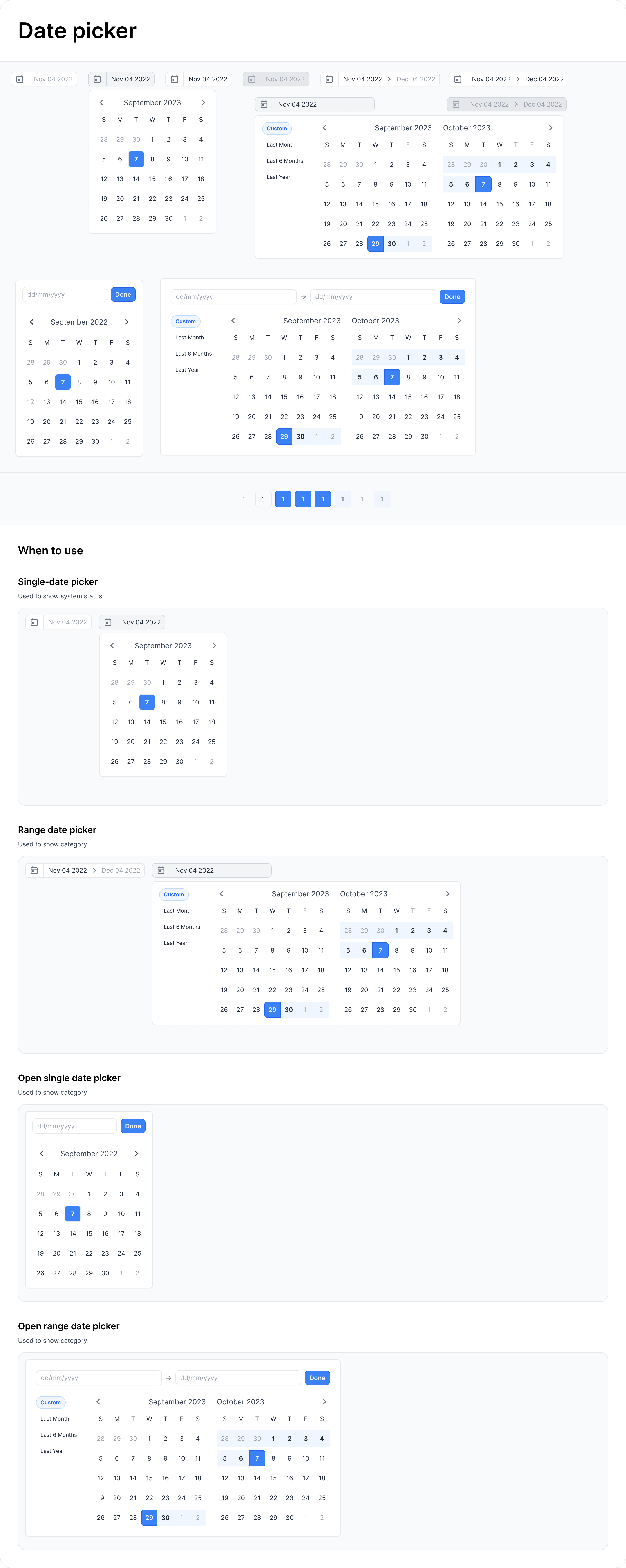Date Picker Component